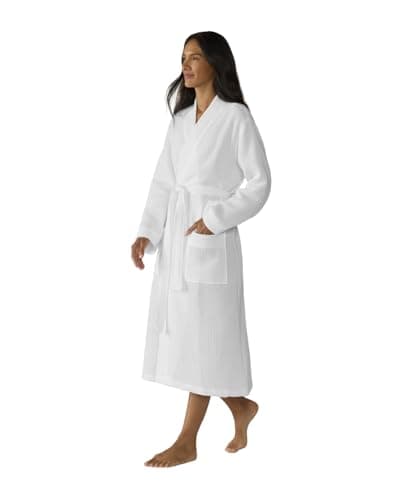 Coyuchi Unisex Organic Waffle Robe