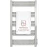 WarmlyYours Grande 10 Towel Warmer, Brushed, Hardwired, 10 Bars