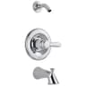Delta Monitor 14 Series Tub & Shower Trim, Chrome