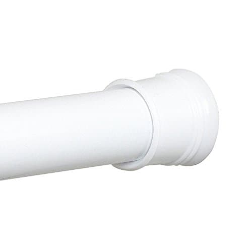Zenna Home Tension Shower Curtain Rod, 44 to 72 in.