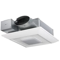 Panasonic WhisperValue DC Fan, Light and Condensation Sensor, 50-80-100 CFM