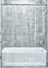 iDesign Vinyl Shower Liner, Clear
