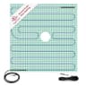 WarmlyYours TempZone Shower Mat, 120V, 32 x 32 in. with Center Drain Hole