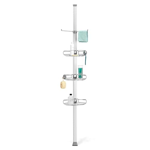 simplehuman Tension Shower Caddy, 9 ft