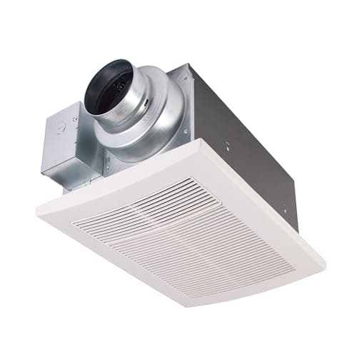 Panasonic WhisperWarm DC Fan with Heater, 50-80-110 CFM