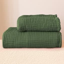 Viva Maison Handwoven 4-Layer Muslin Turkish Cotton Towel