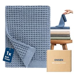 ONSEN ONSEN Supima Waffle Bath Towel